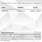 Toyota Corolla için Su Fıskiye Memesi 2'li - 6