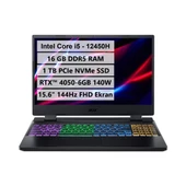Acer Nitro 5 AN515-58-524A i5-12450H 16GB 1TB SSD RTX4050 FreeDos - 1