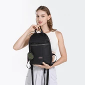 21K Barcelona Özel Kumaş Orta Boy Kadın Sırt Çantası 3266 thumbnail 8