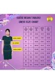Yeni Rahat Casual Günlük Tek Plaka Triko Bisiklet Yaka Uzun Kol Shift Maxi Boy Tesettür Elbise - 7