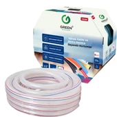 Greengarden 281220 Flex Örgülü Şeffaf Bahçe Hortumu 1/2-20 mt - 1