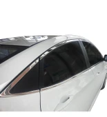 Hyundai Accent Blue Krom Cam Çerçevesi 14 Parça 2011-2018 Arası Paslanmaz Çelik thumbnail 1