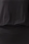 Yeni Regular Casual Günlük Lycra Pes Kumaş Örme Bisiklet Yaka Kısa Kol Bodycone Mini Boy Elbise - 5