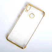 Huawei Honor 8C Kılıf Dört Köşeli Lazer Silikon Kılıf thumbnail 4