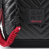 Smart Bags Parlak Kumaş Küçük Boy Askılı Kadın Sırt Çantası 3247 - 2