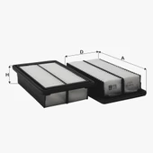 Fil Filtre HAVA FILTRESI HYUNDAI I20 1,2-1,4 BENZINLI-DIZEL 2015-> - 1