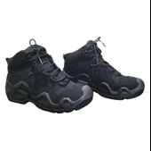 Pars 102 Power Yarım Bot Asker Polis Tactical Outdoor Trekking Ve Dağcı Botu Siyah - 1