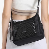 Smart Bags Parlak Kumaş Çapraz Askılı Kadın Postacı Çantası 3251 thumbnail 8