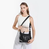 Smart Bags Parlak Kumaş Çapraz Askılı Kadın Postacı Çantası 3251 thumbnail 9