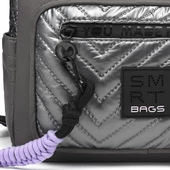 Smart Bags Parlak Kumaş Çapraz Askılı Kadın Postacı Çantası 3251 thumbnail 11