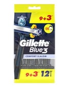 Gillette Blue 3 Tıraş Bıçağı 9 + 3 Comfort Slalom - 1