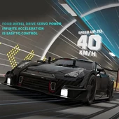 1:14 Hızlı Drift Şarjlı KIRMIZI 4x4 RC Uzaktan kumandalı Yarış Aracı 40 Km/s Hızında Hediyelik Oyuncak - 4