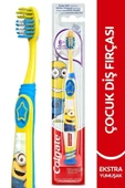 Colgate Minions 6+ Yaş Vakumlu Yapışkan Sap Ekstra Yumuşak Çocuk Diş Fırçası - 1