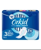 Orkid Ultra Gece&Gündüz 3'lü Koruma Adet (3 Boy) Hijyenik Ped - 1