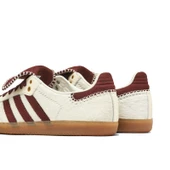 Adidas Samba x Wales Bonner White Burgundy Spor Ayakkabı thumbnail 2