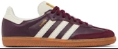 Adidas Samba OG Maroon Cream Womens Spor Ayakkabı thumbnail 1