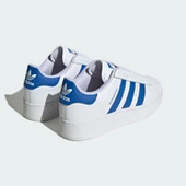 Adidas Superstar White Blue Bird Spor Ayakkabı thumbnail 7