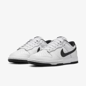 Nike Dunk Low White Black Spor Ayakkabı - 7