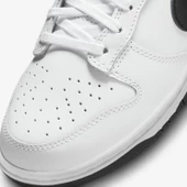 Nike Dunk Low White Black Spor Ayakkabı - 4