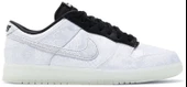 Nike Dunk Low x CLOT x Fragment Black White Spor Ayakkabı thumbnail 1