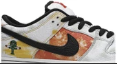 Nike SB Dunk Raygun White Tie-Dye Spor Ayakkabı - 2