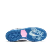 Nike SB Dunk Low x Born x Raised White Blue Spor Ayakkabı thumbnail 5