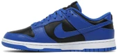 Nike Dunk Low Retro Black Hyper Cobalt 2021 Spor Ayakkabı thumbnail 3