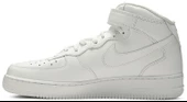 Nike Air Force 1 Mid White Spor Ayakkabı - 3