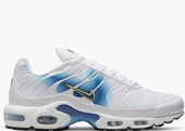 Nike Air Max Plus Spray Paint Swoosh White Blue Spor Ayakkabı thumbnail 1
