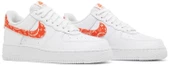 Nike Air Force 1 Low 07 Essential White Rush Orange Paisley Spor Ayakkabı thumbnail 8