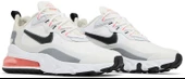 Nike Air Max 270 React White Crimson Black Spor Ayakkabı thumbnail 8
