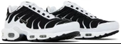 Nike Air Max Plus White Black Metallic Pewter Spor Ayakkabı thumbnail 8
