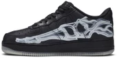Nike Air Force 1 07 Skeleton QS Black Spor Ayakkabı thumbnail 3