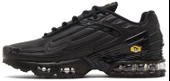 Nike Air Max Plus 3 Tuned Leather Triple Black Spor Ayakkabı - 2