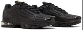 Nike Air Max Plus 3 Tuned Leather Triple Black Spor Ayakkabı - 7