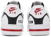 Nike Air Force 1 React White-Black DMSX Spor Ayakkabı - 6