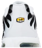 Nike Air Max Plus White Black Metallic Pewter Spor Ayakkabı thumbnail 7