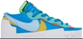 Nike Blazer Low Sacai KAWS Neptune Blue Spor Ayakkabı thumbnail 2