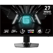 MSI 27 G272QPF E2 2560x1440 (WQHD) 16:9 FLAT RAPID IPS 180HZ 1MS ADAPTIVE-SYNC PIVOT GAMING MONITOR thumbnail 1