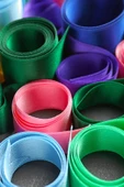 Saten Kurdele 6 cm Beyaz 1 Metre - 3