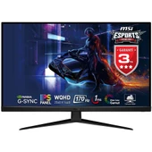 MSI 31.5 G321Q 2560x1440 (WQHD) 16:9 FLAT IPS 170HZ 1MS G-SYNC COMPATIBLE GAMING MONITOR thumbnail 1