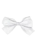Saten Kurdele 6 cm Beyaz 1 Metre - 2