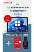 Windows 11 Bootable Flash Drive + License Key - Freedos cihazlar için geçerlidir - 11