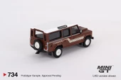 Mini GT Land Rover Defender 110 1985 County Station Wagon Russet Brown 734 thumbnail 3
