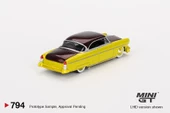 Mini GT Lincoln Capri Hot Rod 1954 Lime Yellow 794 - 3