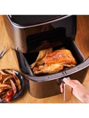 (TEŞHİR ÜRÜNÜ) Tefal FW2018 Easy Fry & Grill & Steam+ Yağsız Fritöz Airfryer 6,5 Litre Kapasite Hava ile Kızartma & Izgara & Buharlı Pişirme - 2