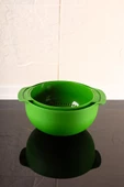 Makarna, Sebze, Meyve Yıkama Süzgeci Badyalı - 5 Litre Karıştırma Kabı Çok Amaçlı İkili Set 26 cm - 6