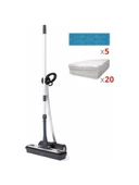 Polti Moppy Black Premium Kablosuz Buharlı Paspas - 1