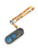 Xiaomi Mi Poco F1 Mi Pocophone F1 Parmak Izi Tarayıcı Dokunmatik Sensör Ana Düğme Flex Kablo + Kamera Çerçevesi thumbnail 3