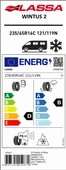 235/65R16C 121/119N WINTUS2 LASSA - 4